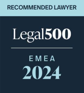 Legal 500 EMEA 2024 – Recommended Lawyer